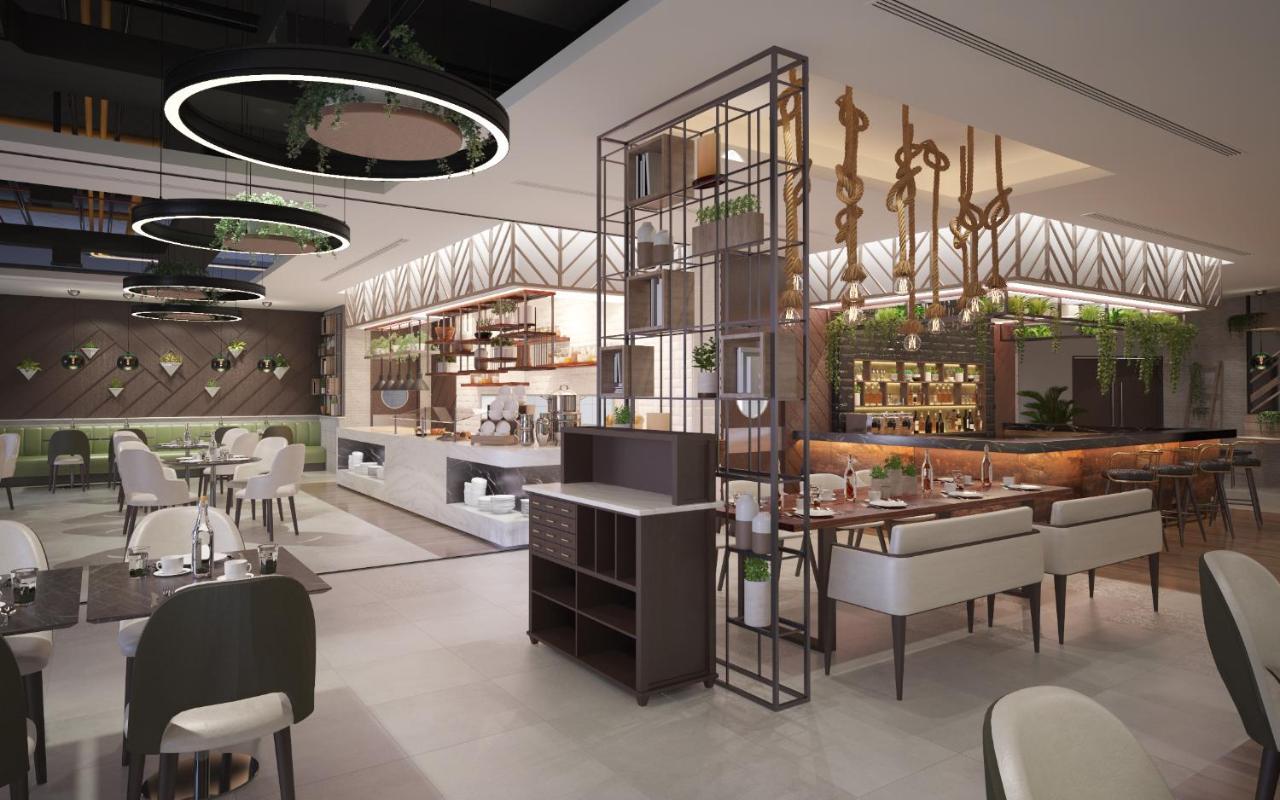 Damac Hills 2 Hotel, An Edge By Rotana Hotel ドバイ エクステリア 写真